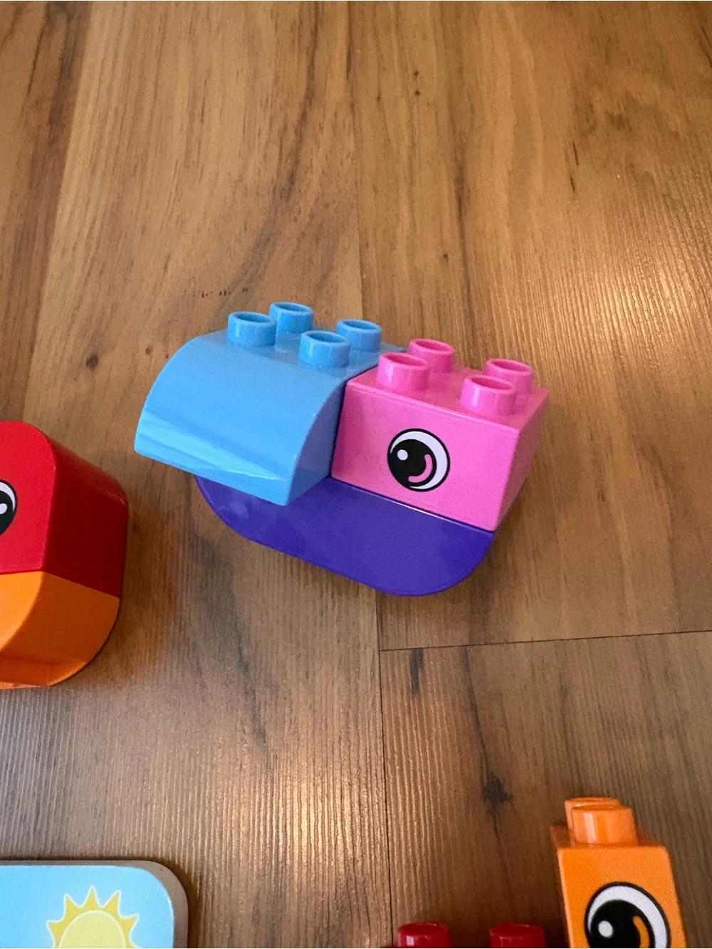 Lego Duplo Grow Caterpillar Grow Blocks and Book